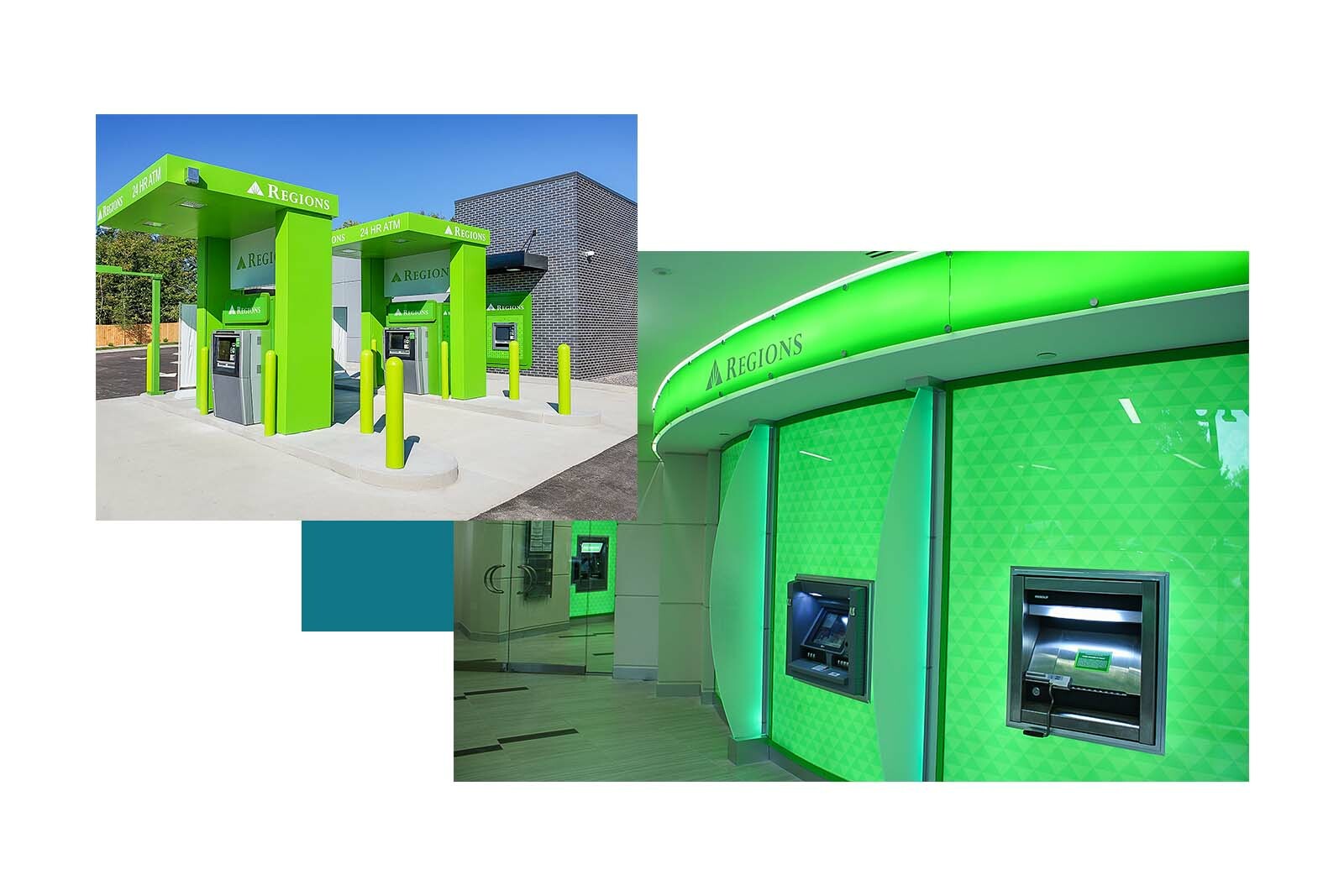 Regions Bank ATMs and drive-thru