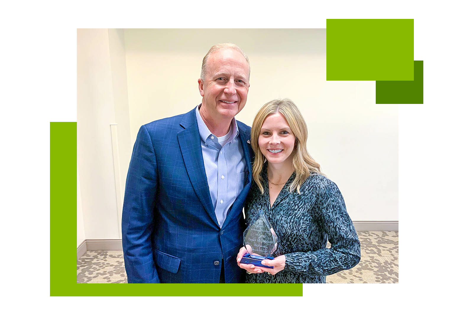 Taylor McCutcheon and Ronnie Smith