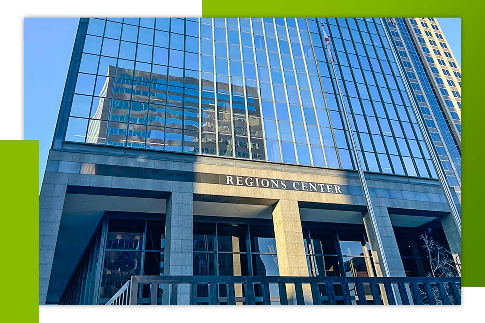 regions center building