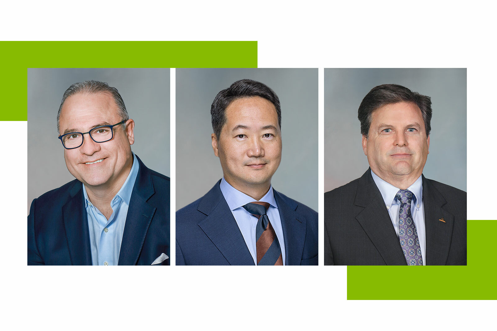 Laerte Barros, Marcus Kim and Christian Louis