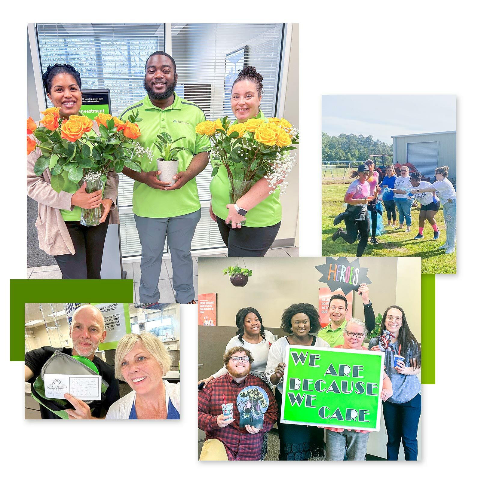 Frontline First Wrap Collage