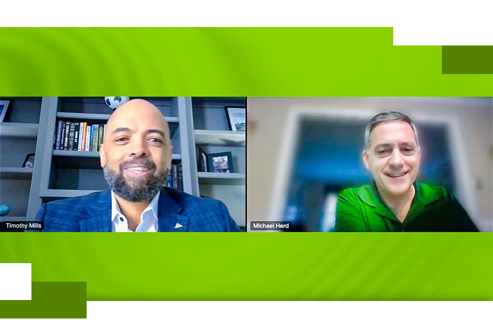 Tim Mills and Mike Herd