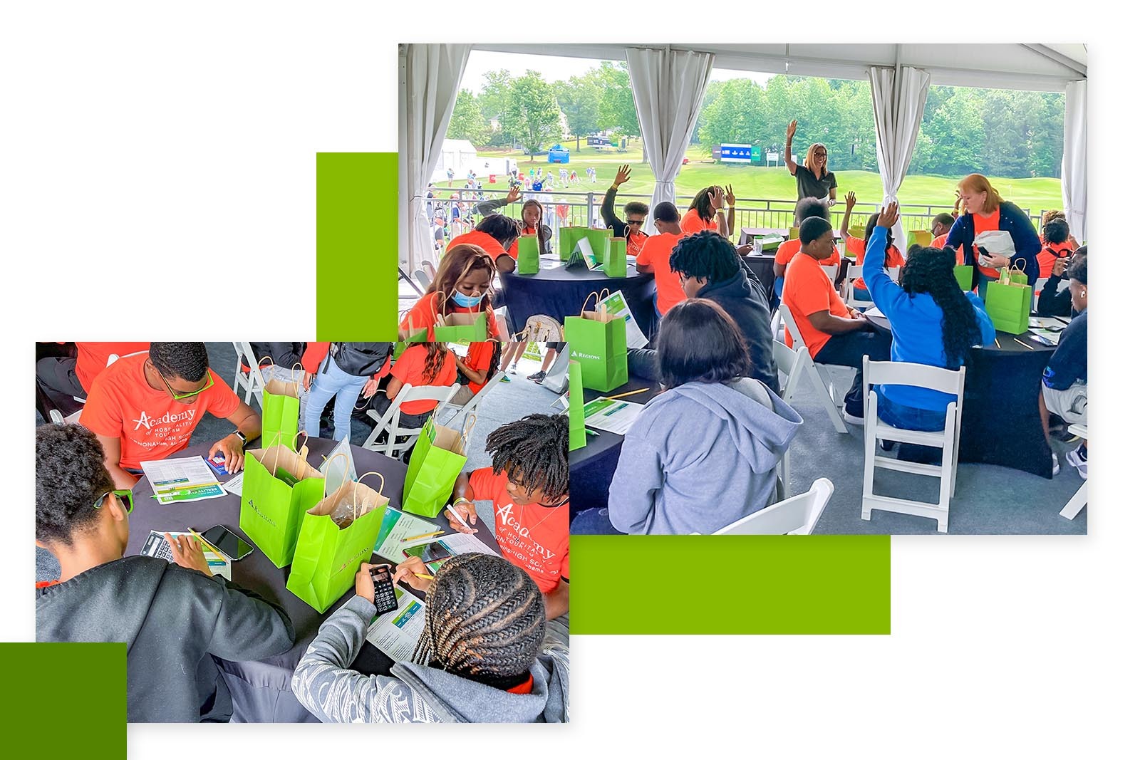 Financial Education Collage