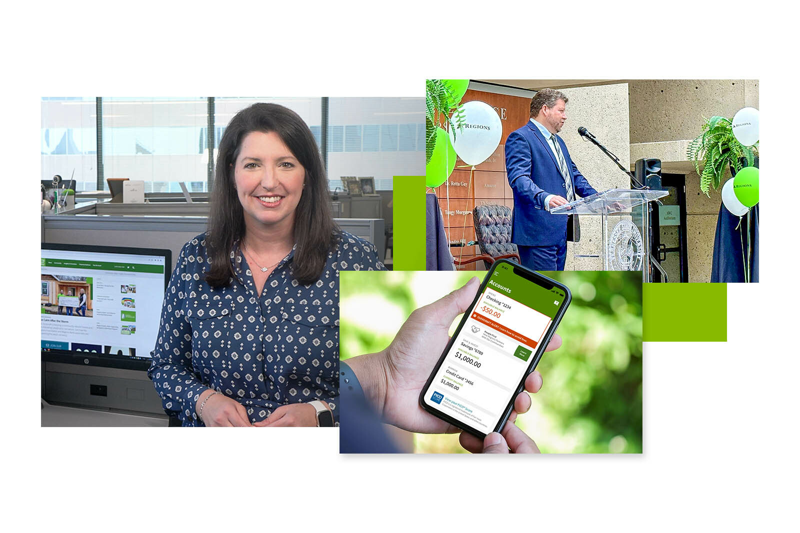 RTV Regions Bank video stills