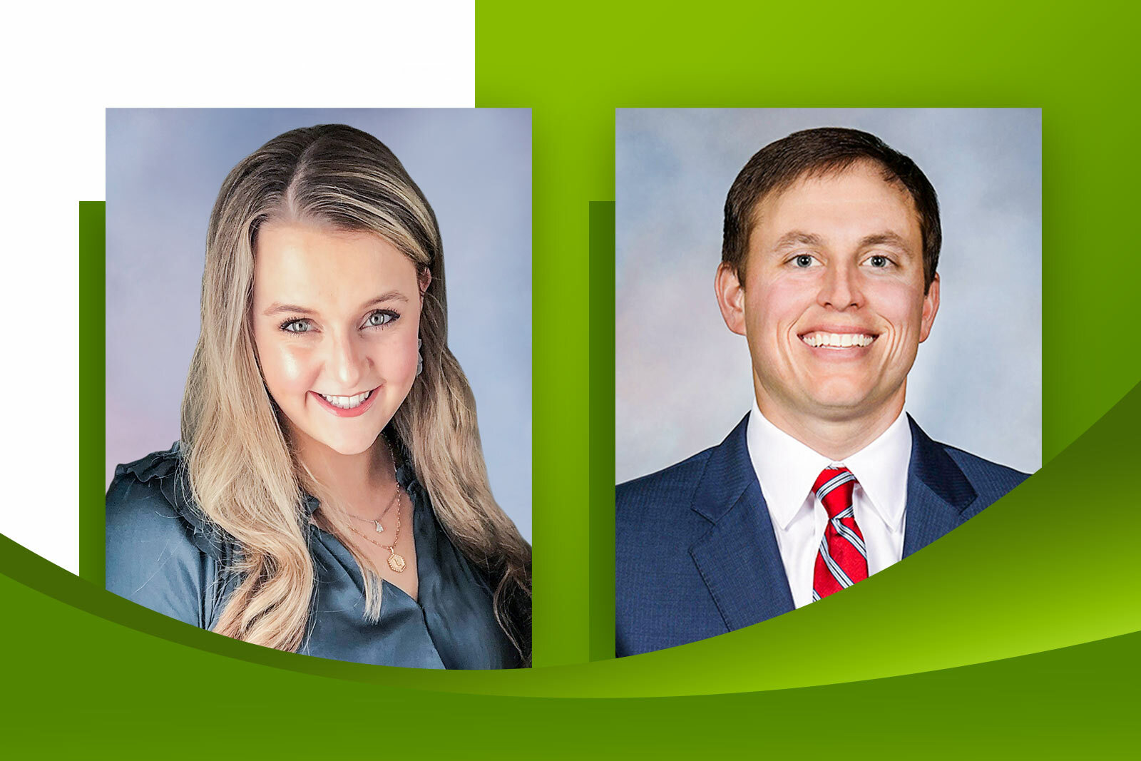 Laine Smith and William Chenowith headshots