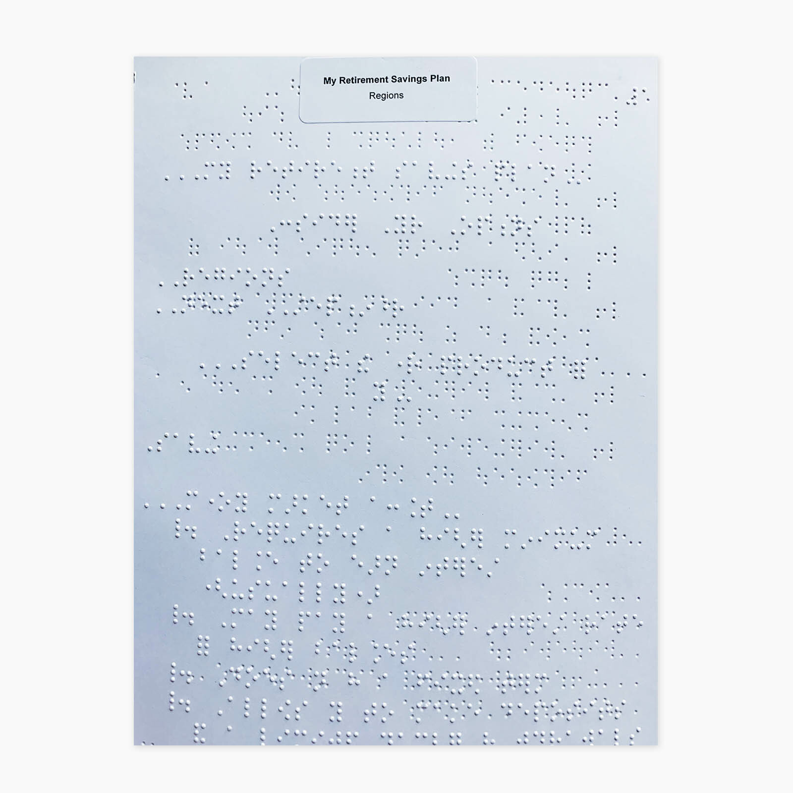 Braille Document