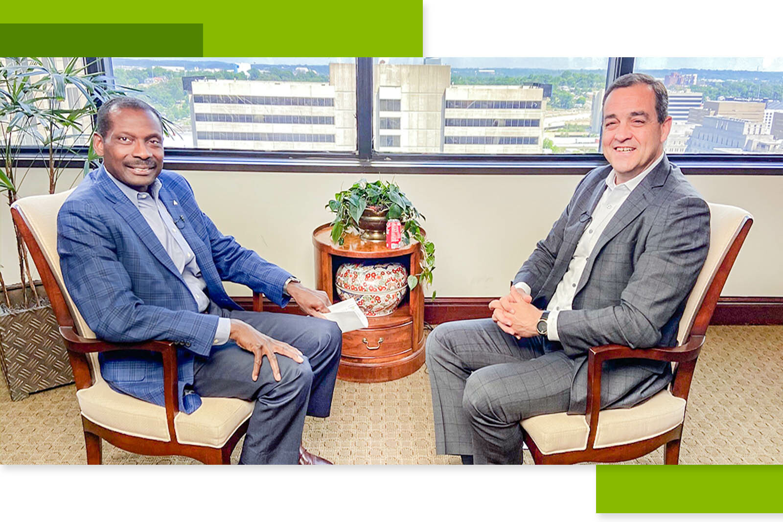 Leroy Abrahams and Mike Suco