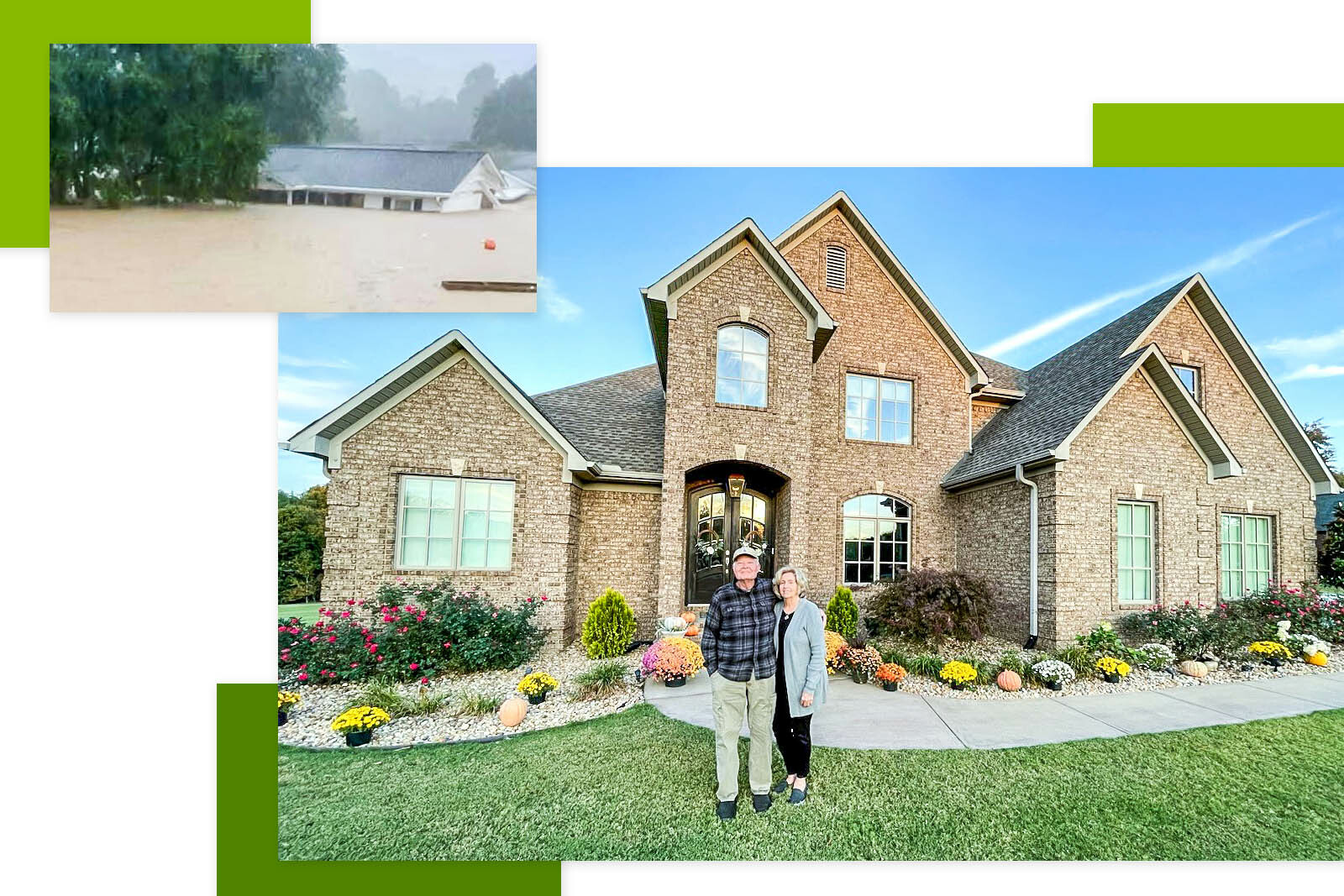 Photo of Darlene and Ronnie Toungette in front of their...