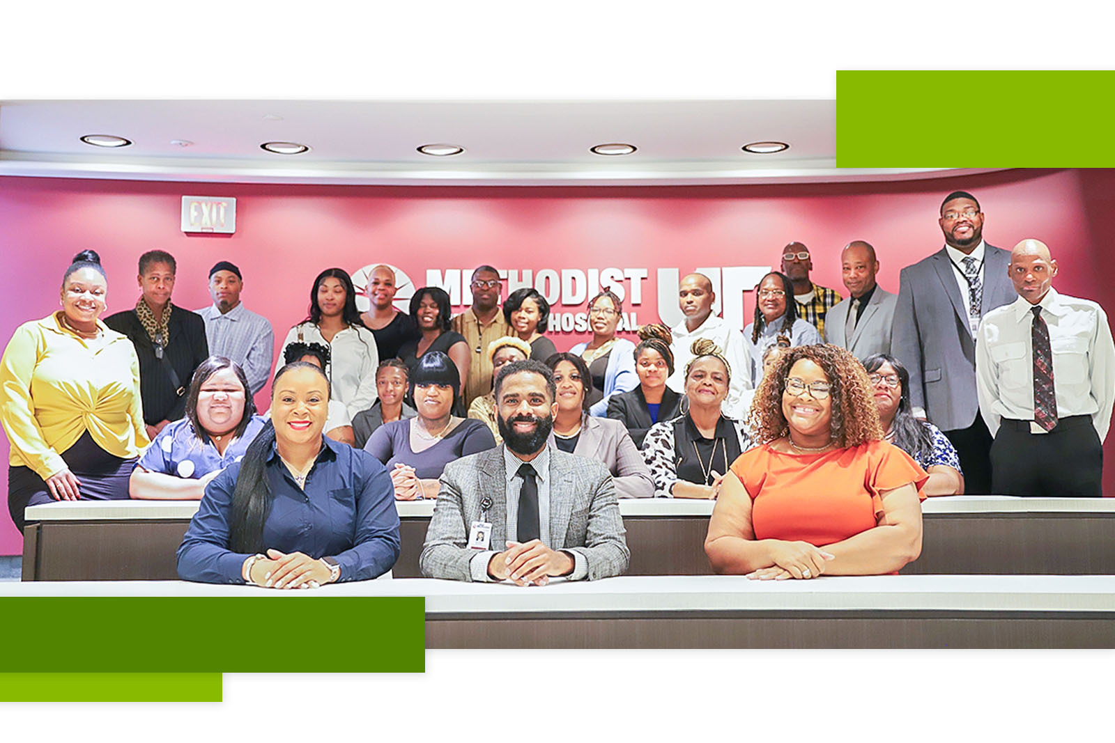 Group of students in the auditorium