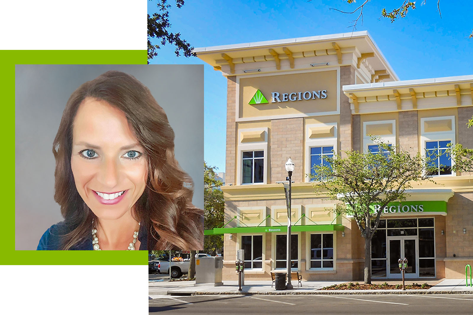 Tricia Johnson and the St. Petersburg Regions branch