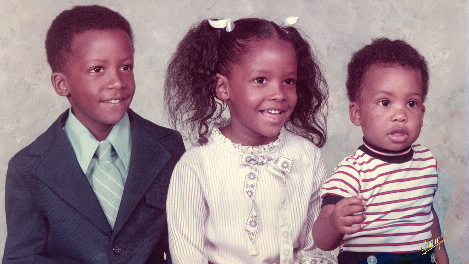 Latrisha Jemison and siblings as children