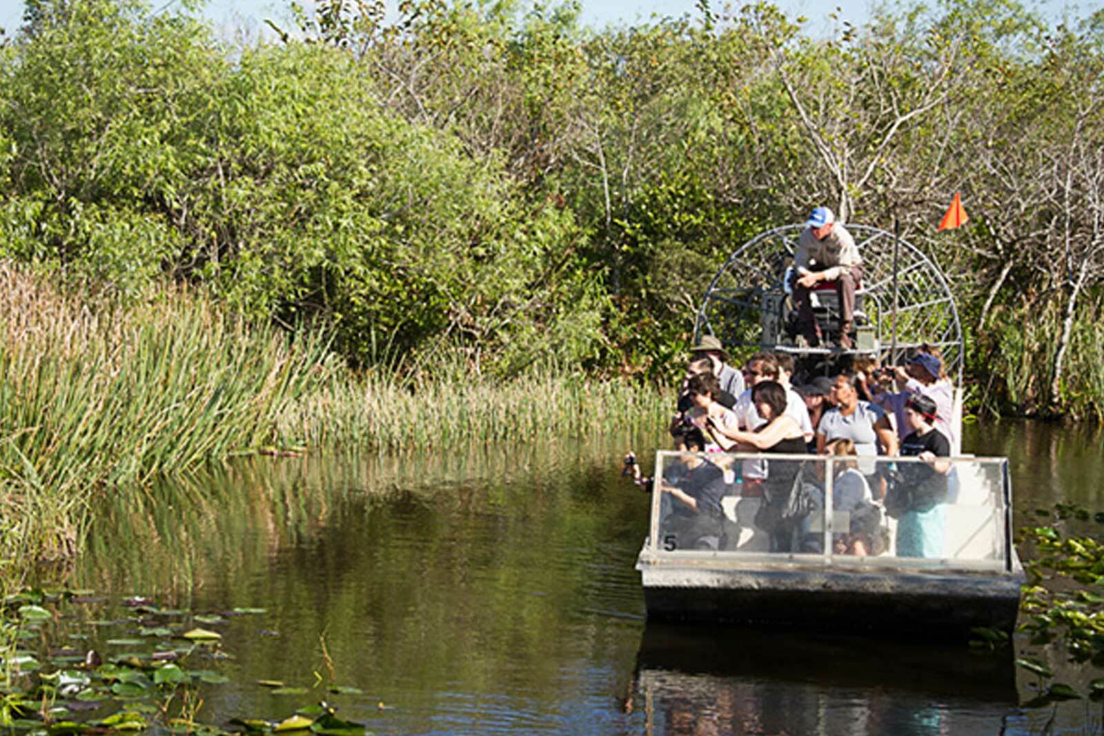 Gator Park air boat tour