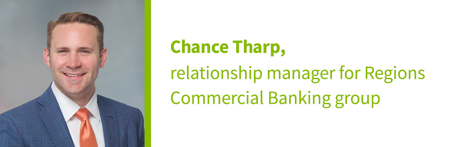 Chance Tharp headshot and title