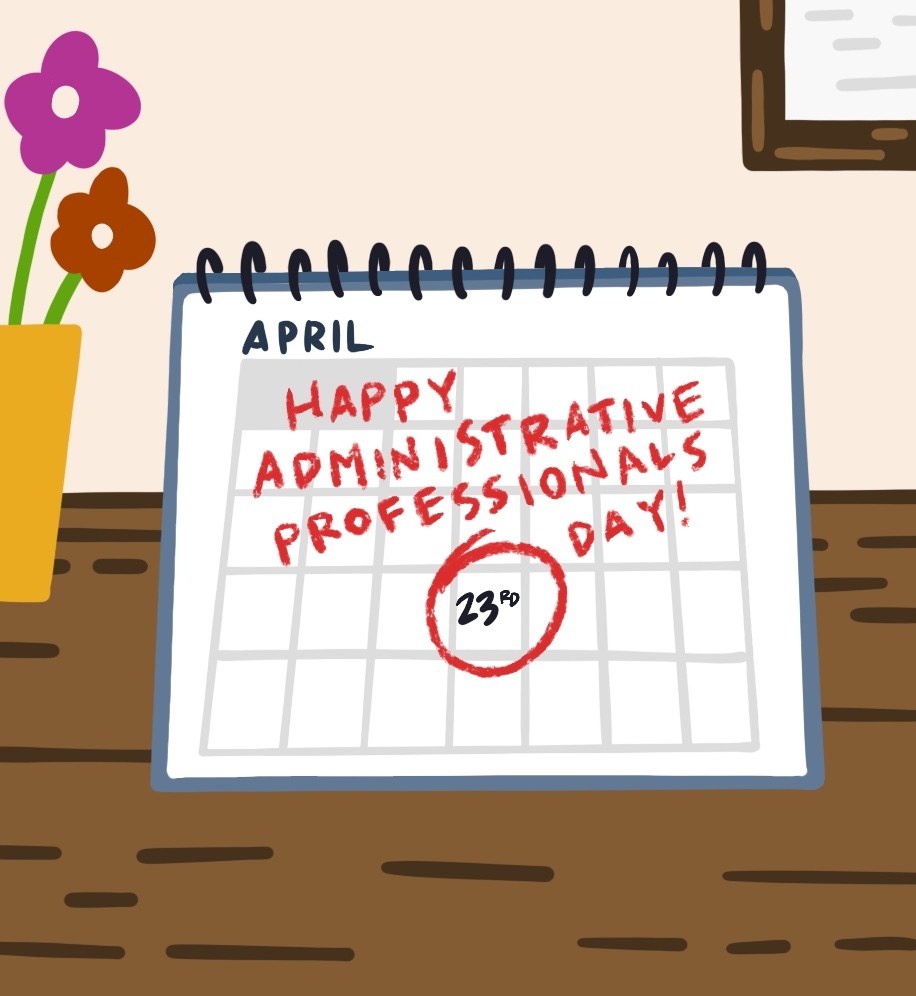 Administrative Professionals Day Calendar Ecard