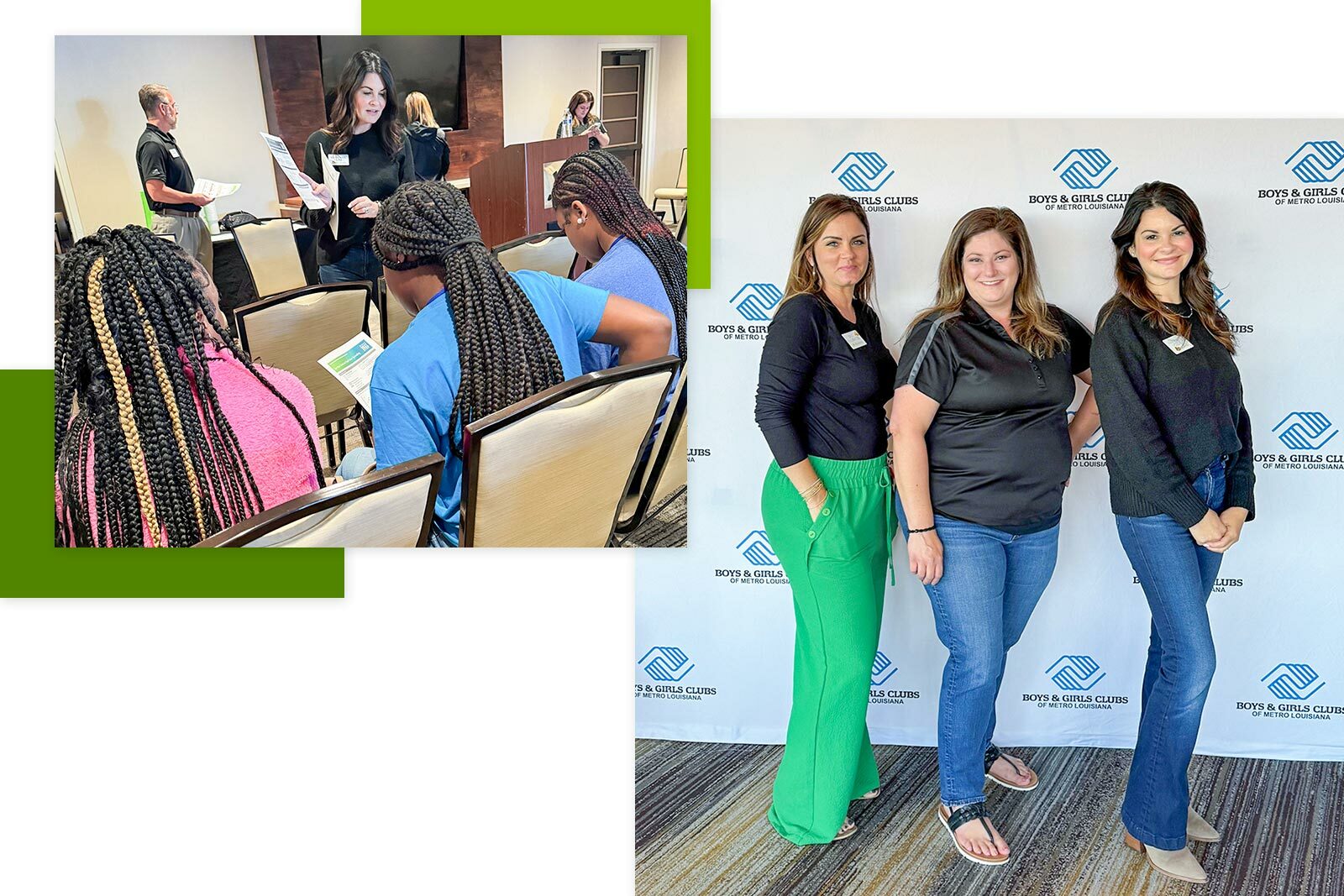 Regions associates volunteered with middle school students