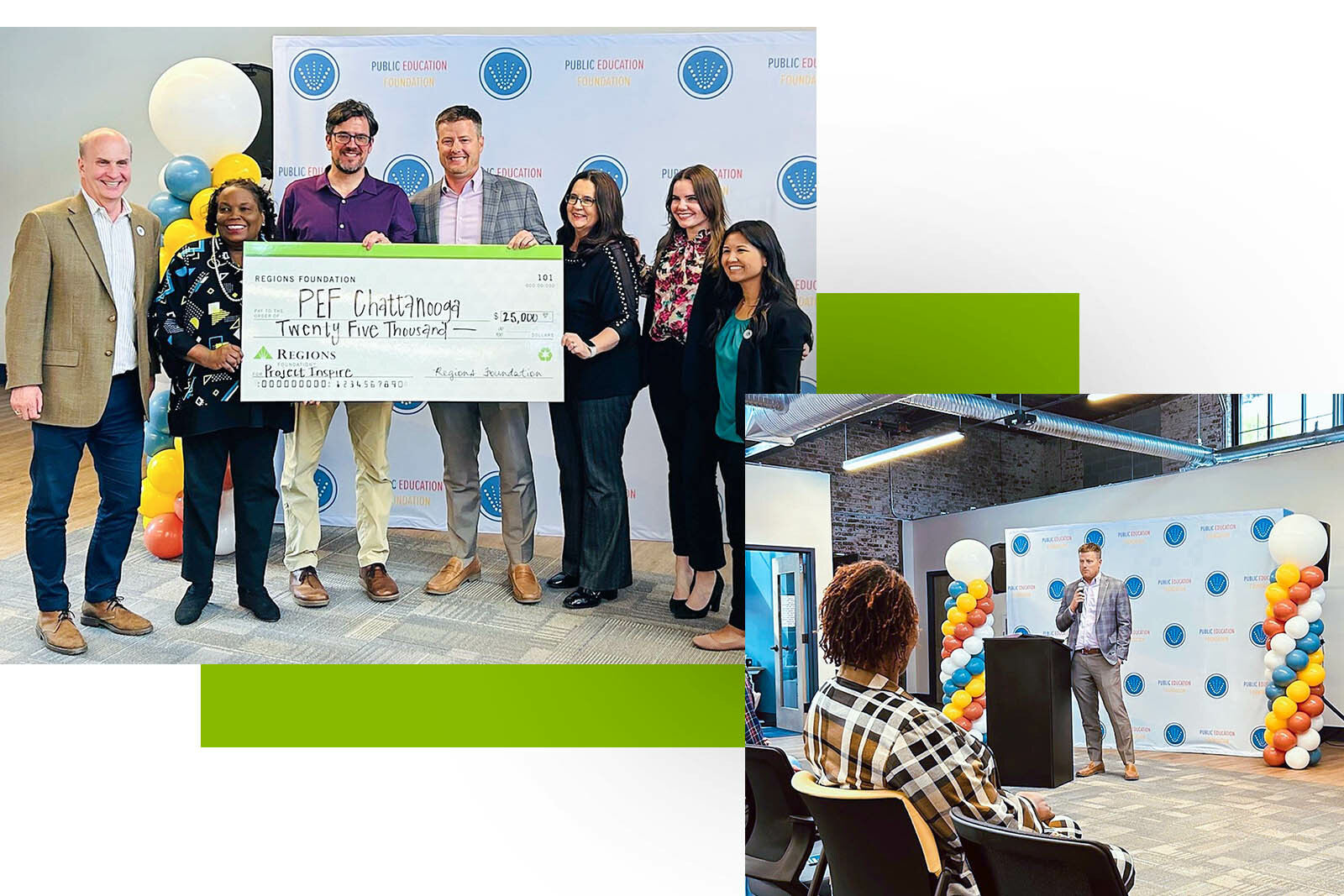 Jason Allen and check presentation