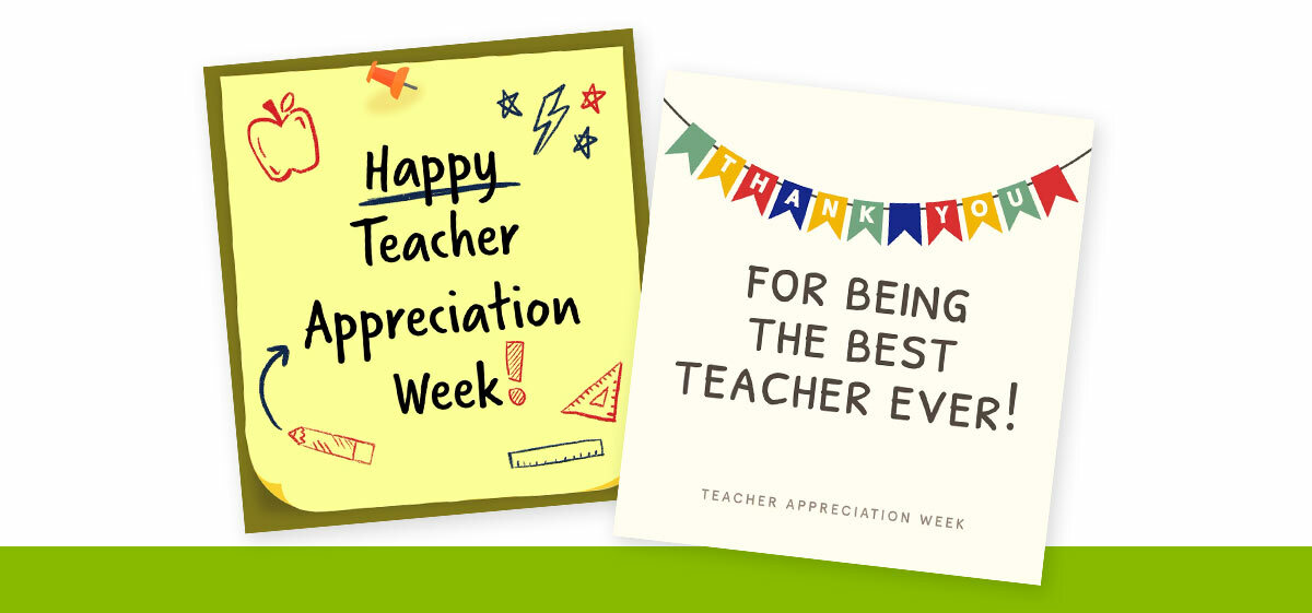 Teacher appreciation week ecards