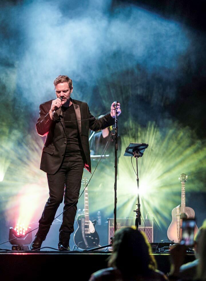 Black Jacket Symphony singer