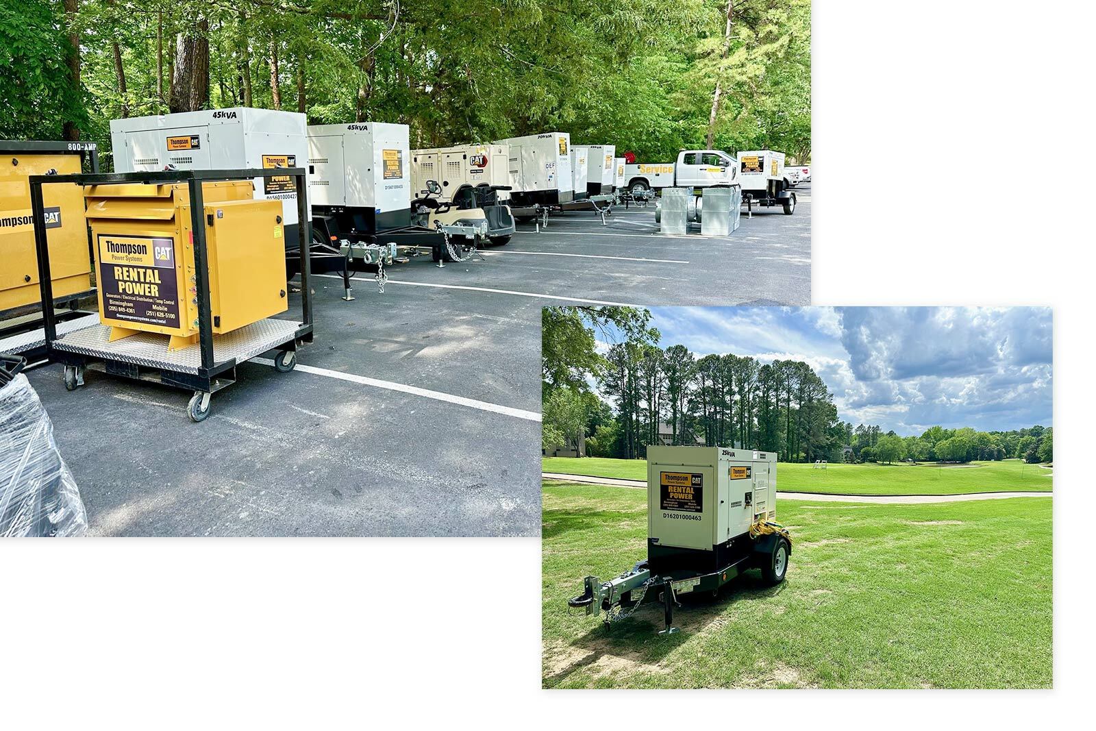 Thompson Tractor machines