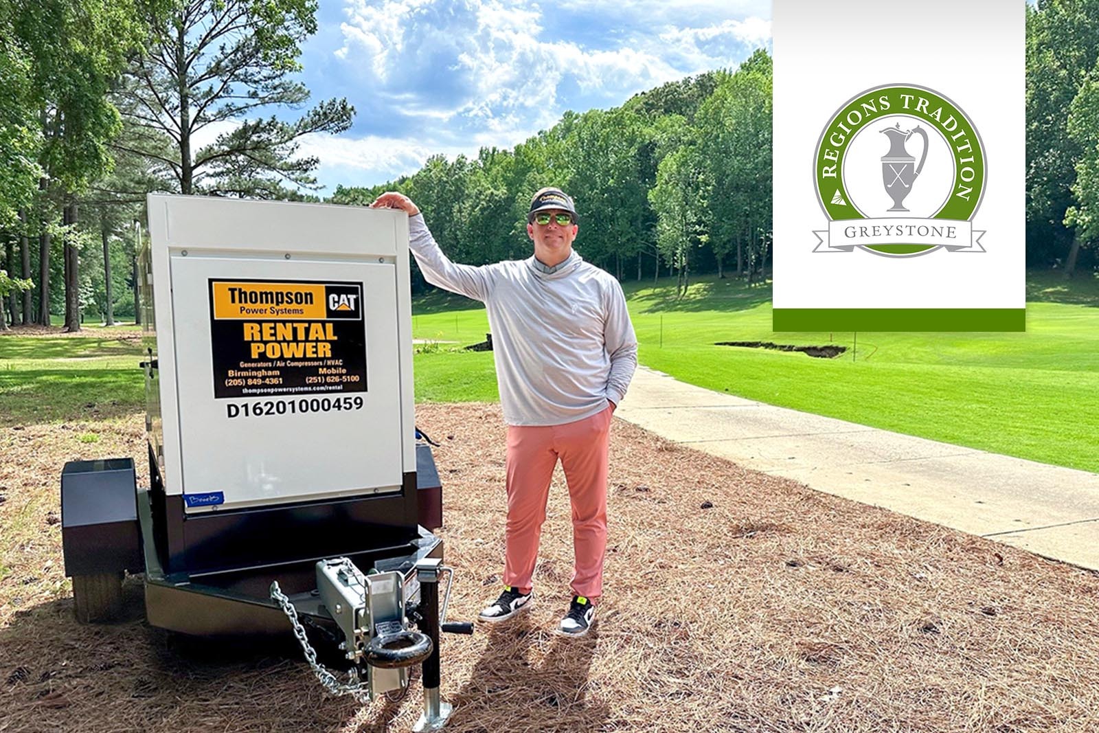 Phillip Lafferty and Regions Tradition logo