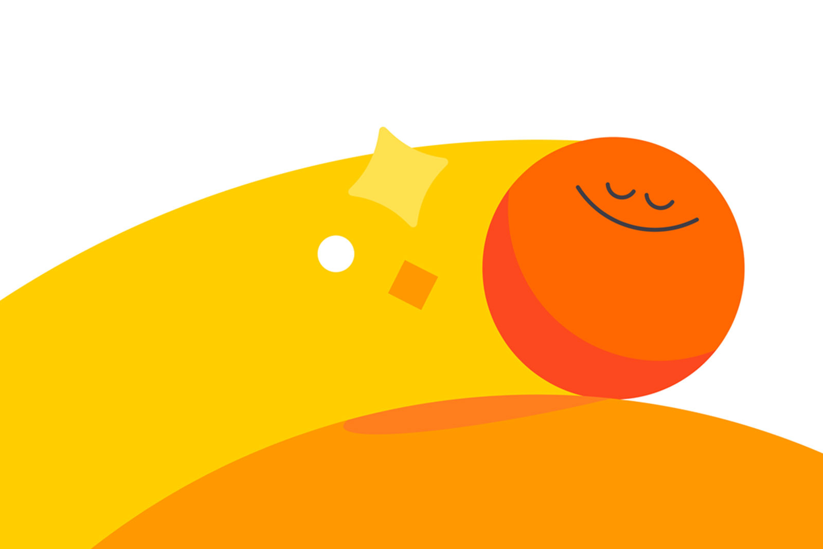 illustration of a smiling sun