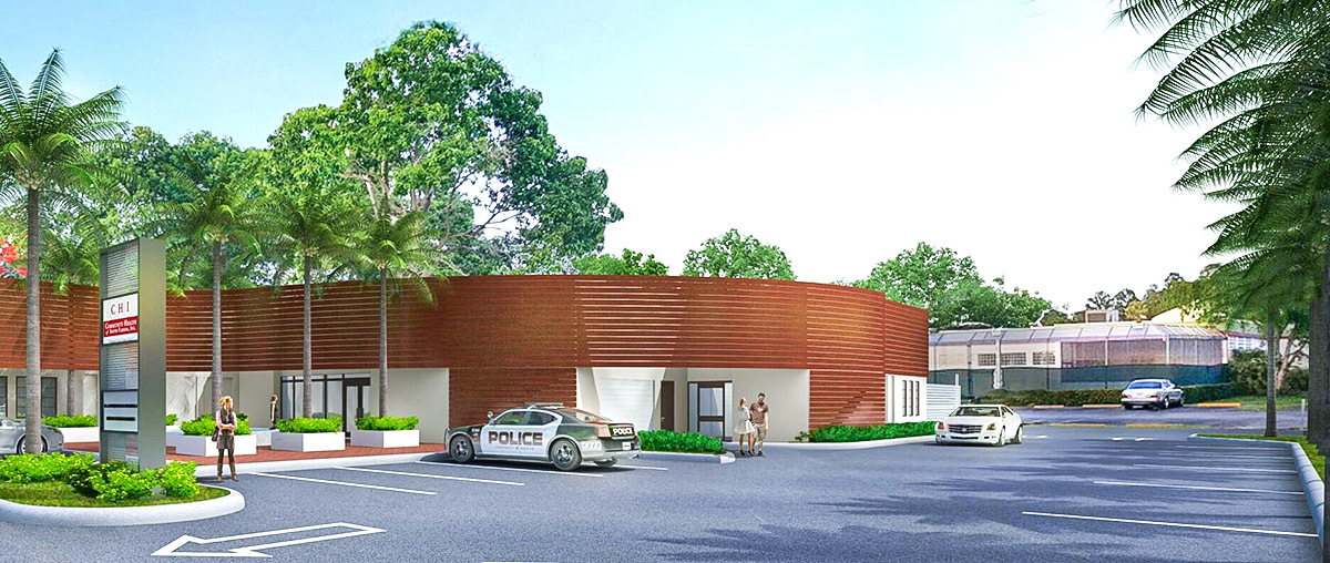 Rendering of Children's Crisis Center