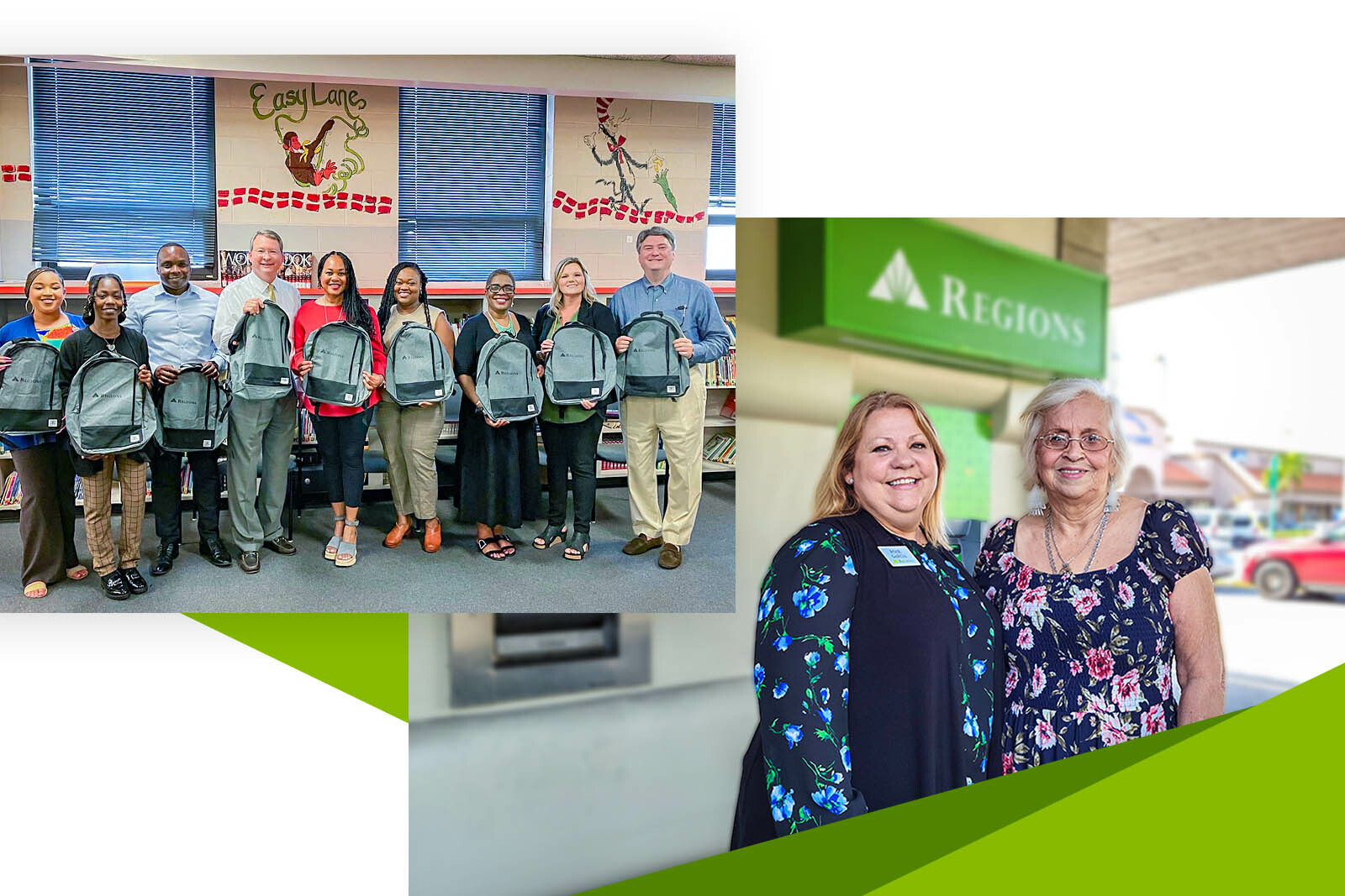 Regions Bank culture and community engagement photos