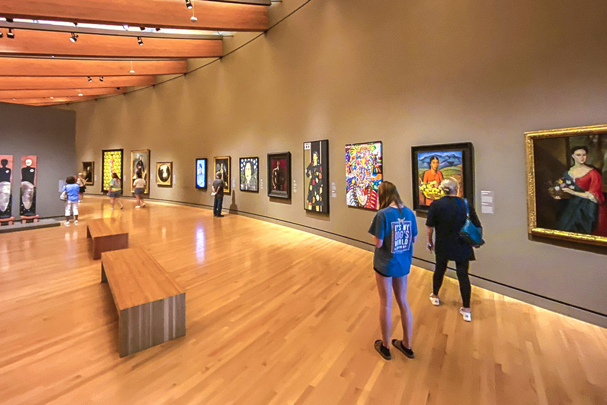 Classic oil paintings on canvas, modern sculptures, abstract works of metal and wood. Beauty is in the eye of the beholder at Crystal Bridges – and there’s so much to take in.