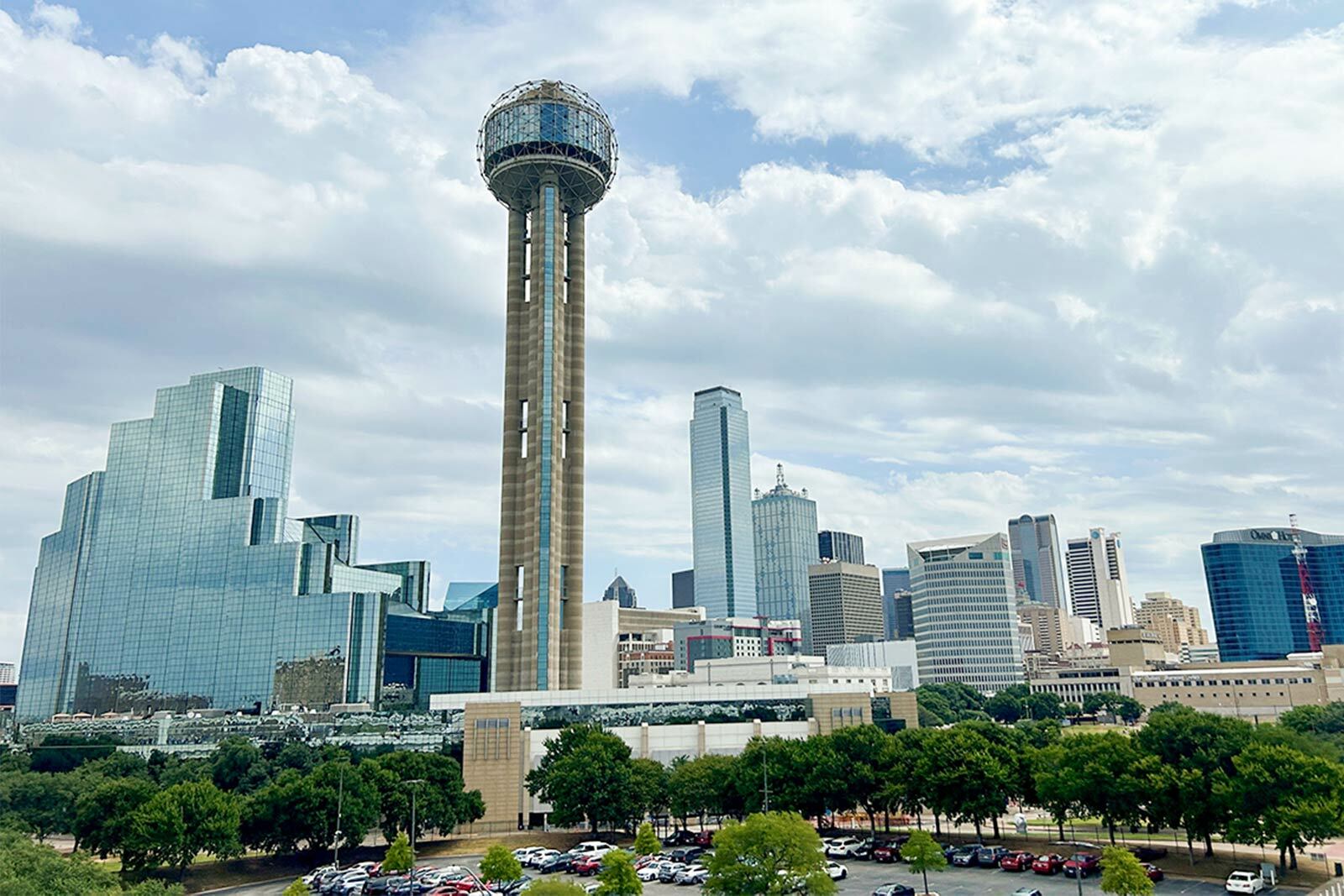 Photo of Downtown Dallas skyline.