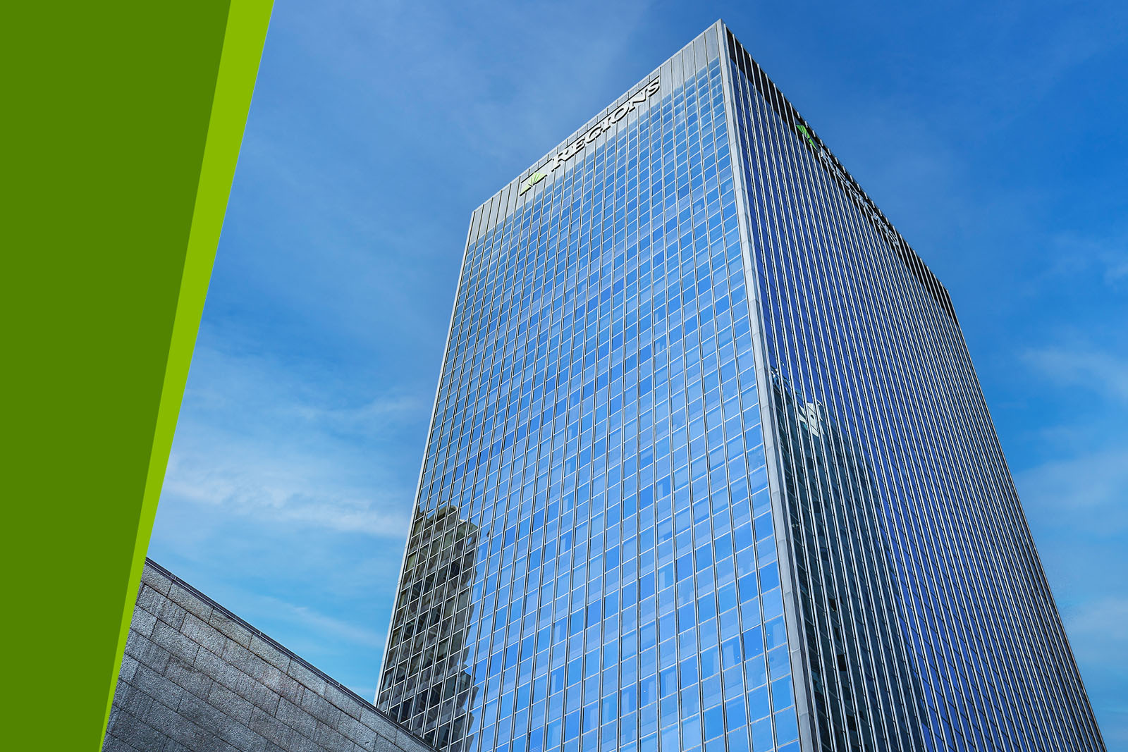 Photo of regions center with a point of view looking...