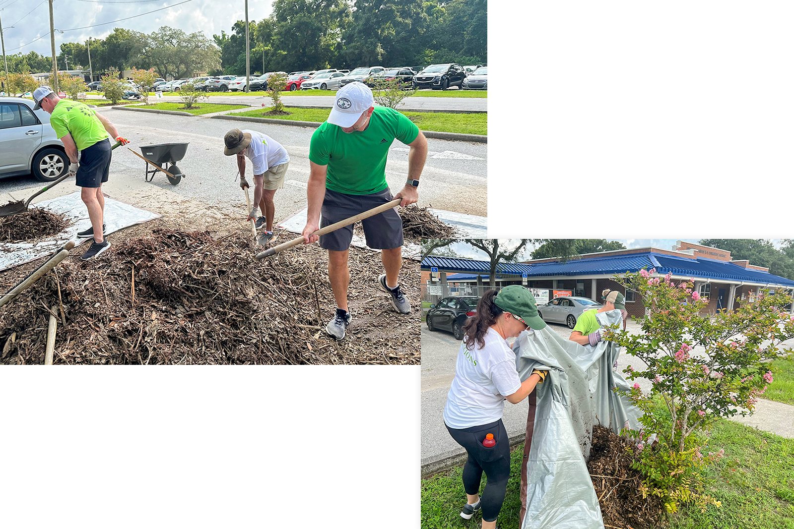 Regions associates volunteering.