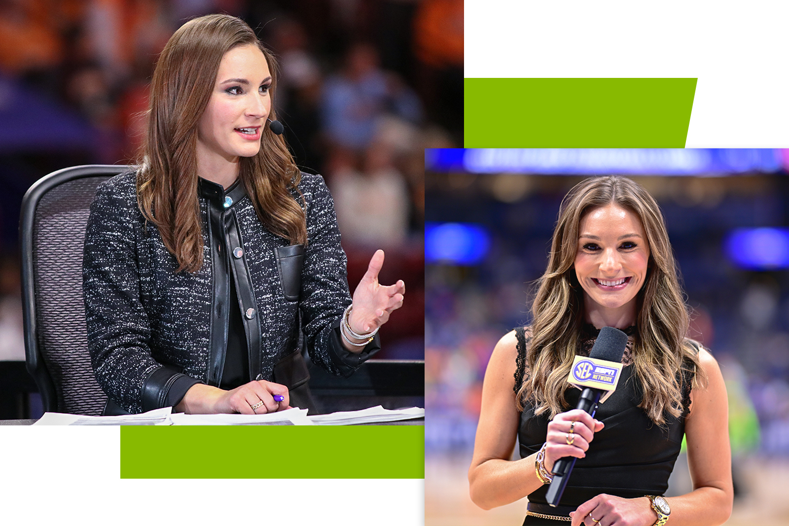 Photos of Alyssa Lang speaking