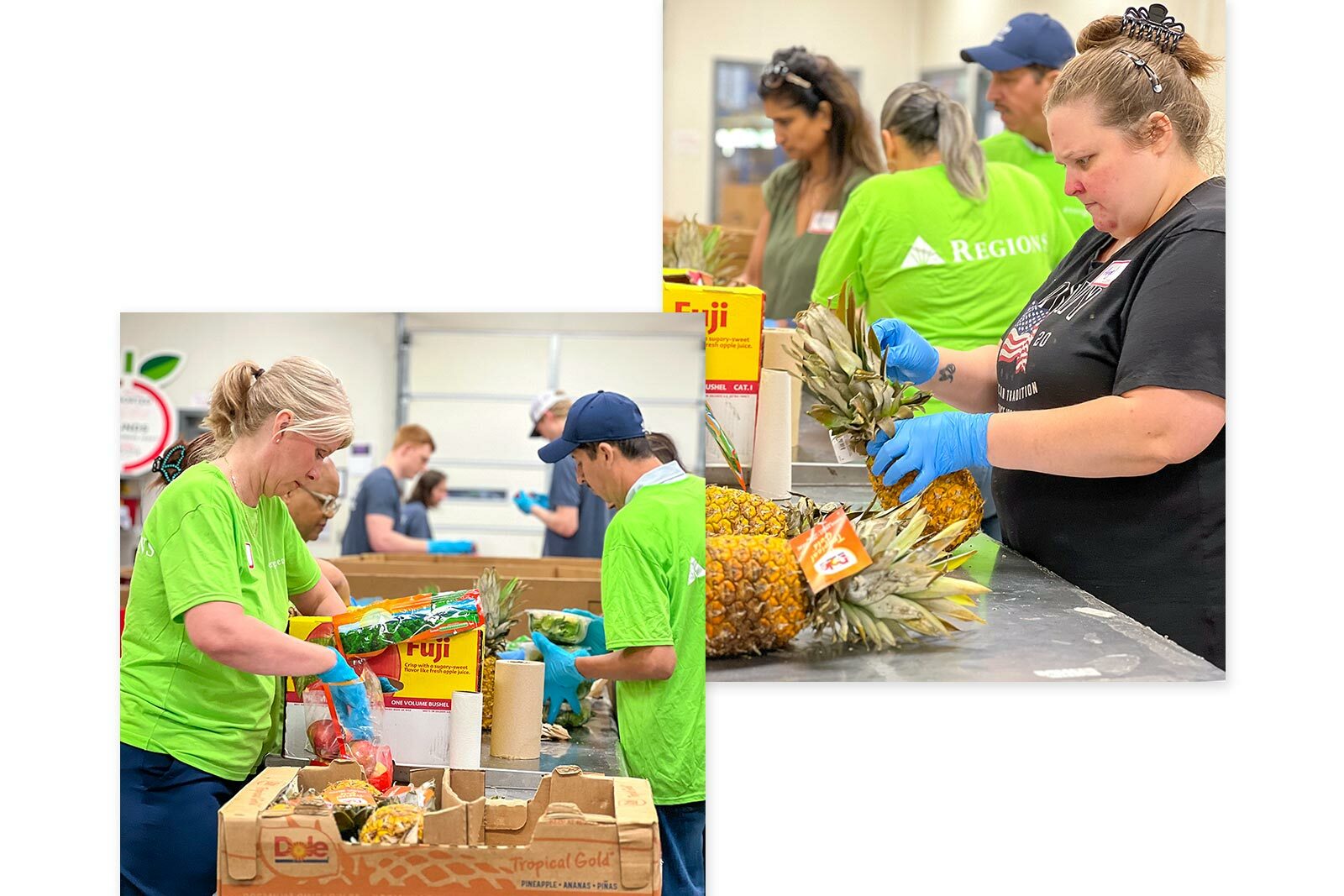 Ascentium Food Bank Volunteers