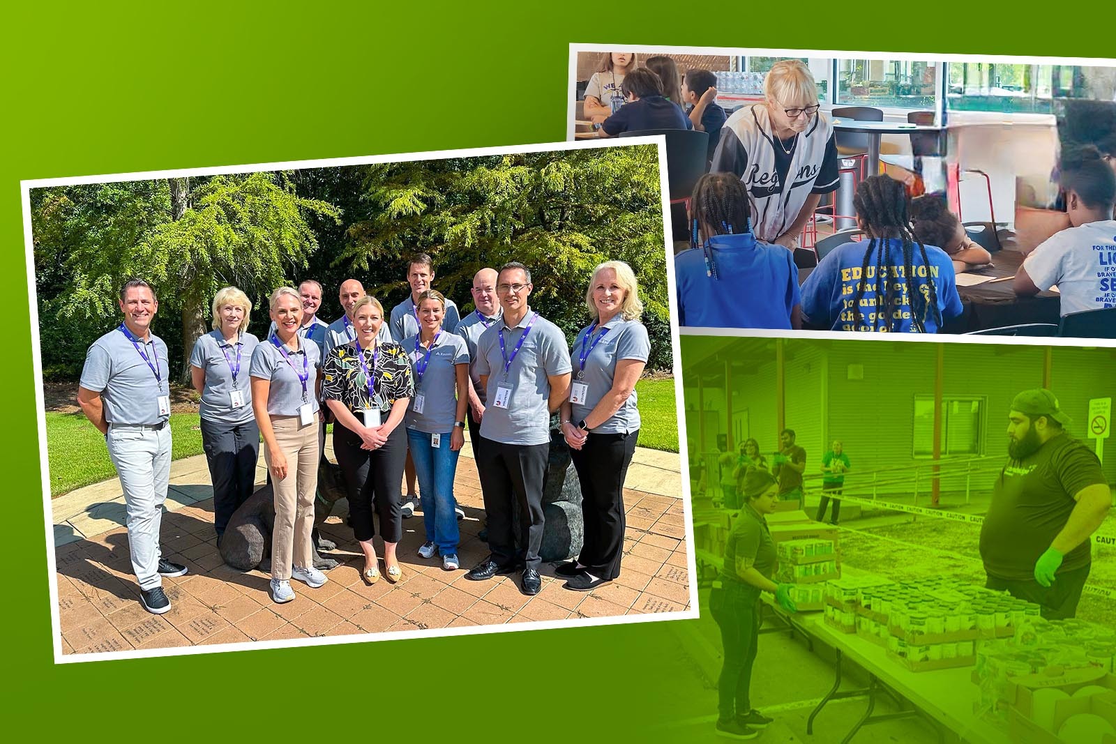 volunteer group photos