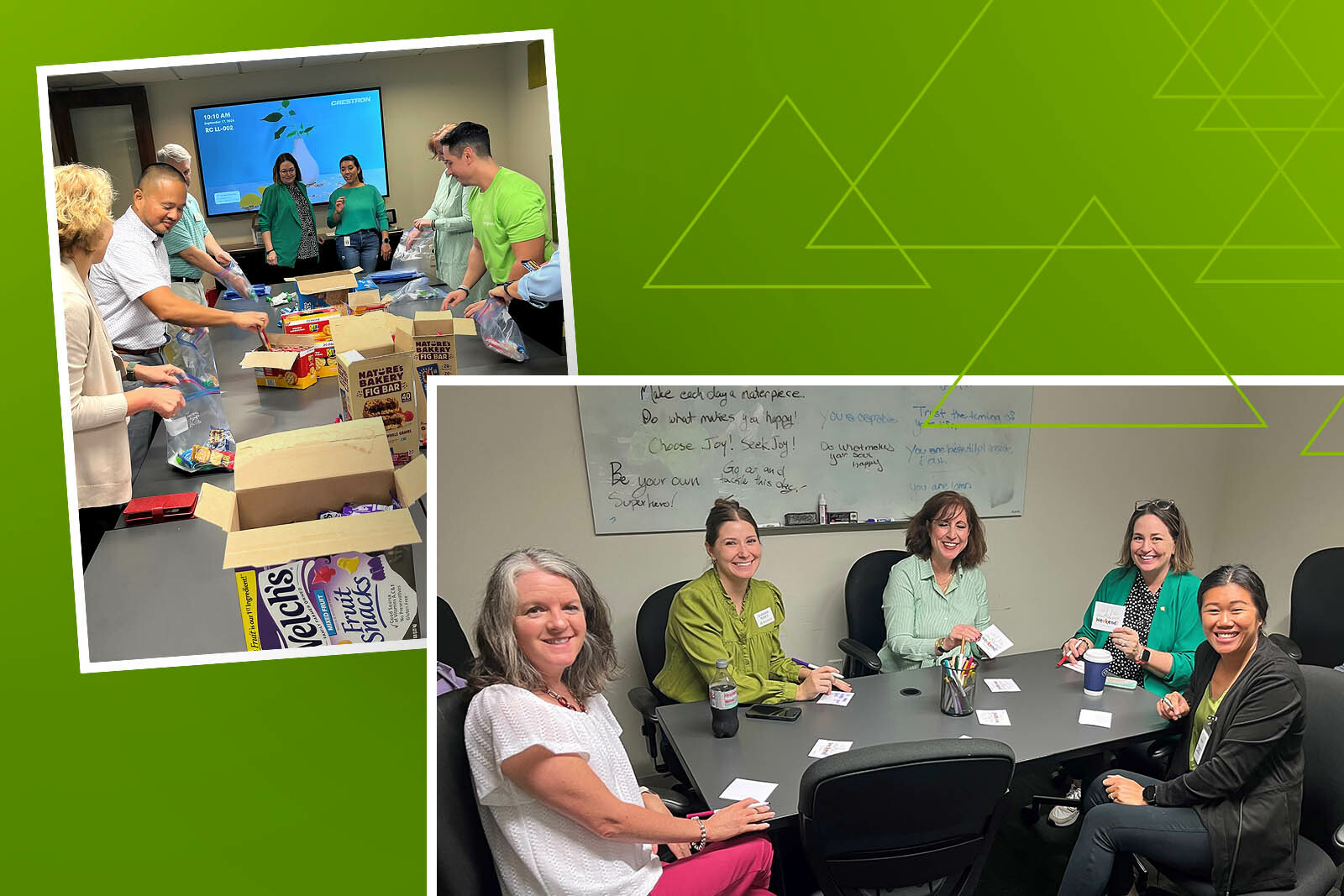 Marketing and Communications team, group photos