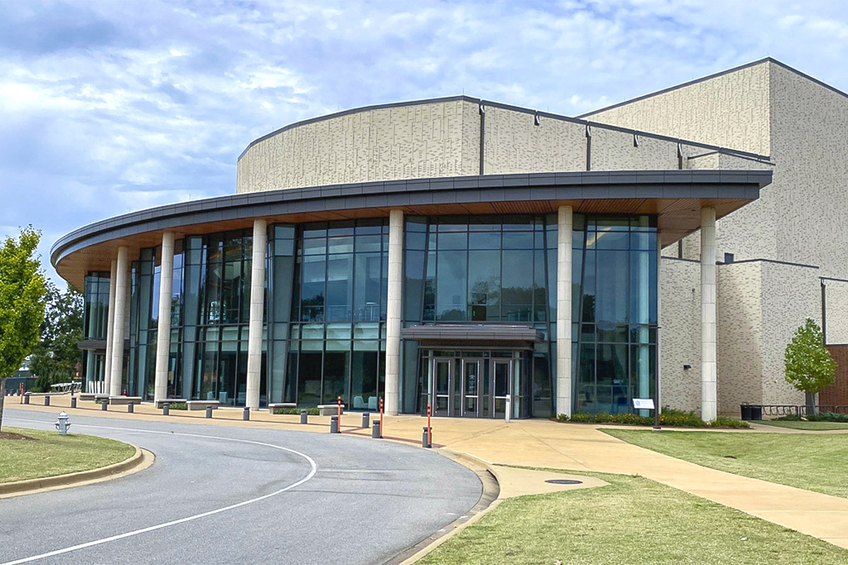 The Jay and Susie Gogue Performing Arts Center, named for the former Auburn University president and his wife, is renowned statewide for its annual lineup of stage and musical performances.