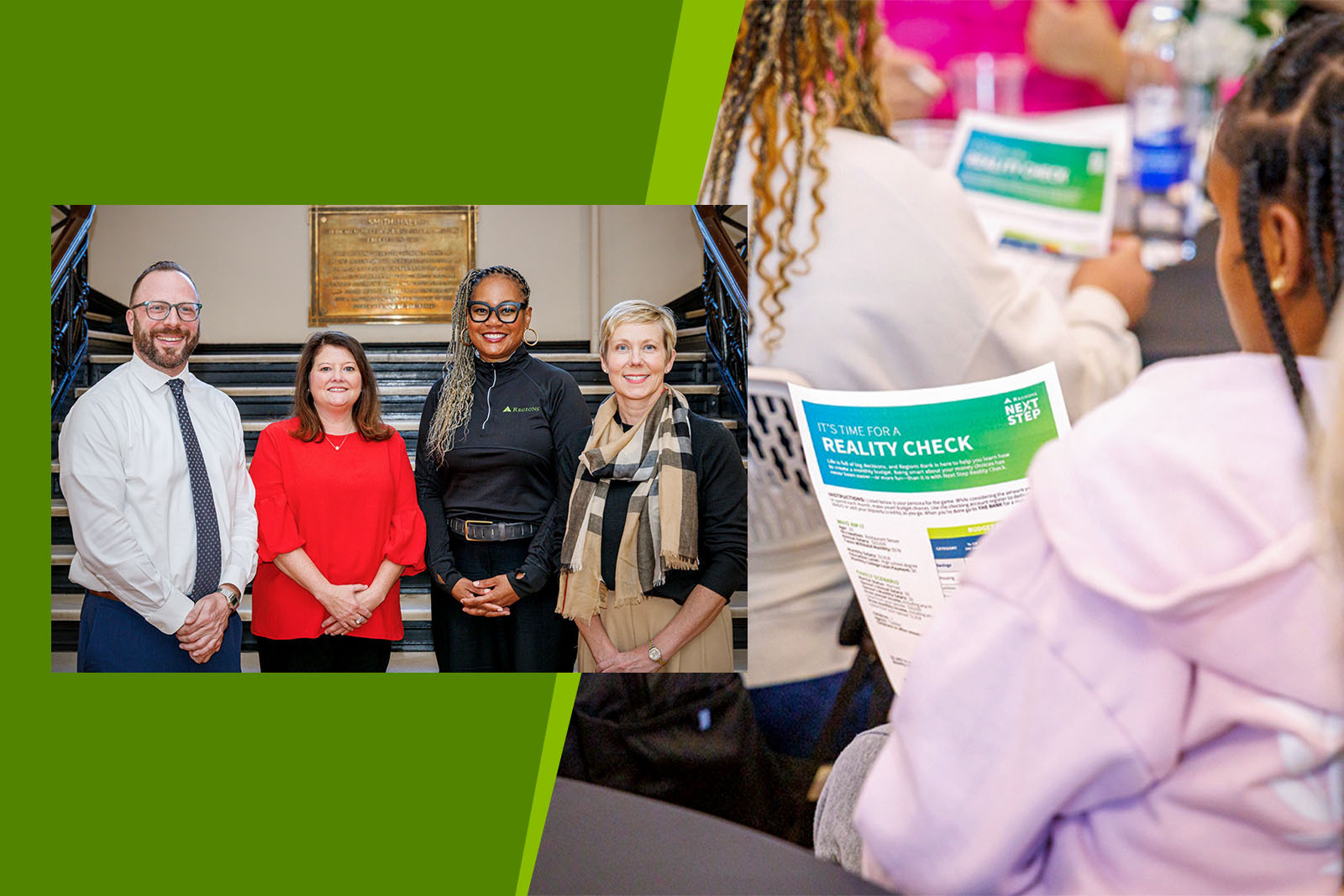 Group photo of Regions associates at the Next Step event,...