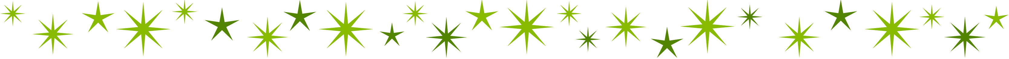 Row of stars graphic for decoration of the article.