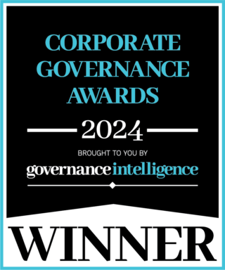 Corporate Governance Awards 2024, logo.