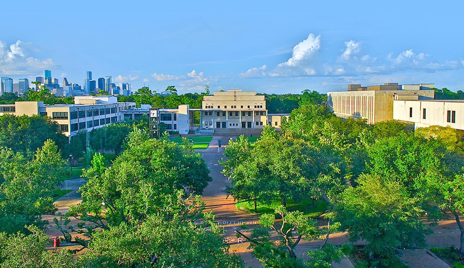 Texas Southern University Campus overview.