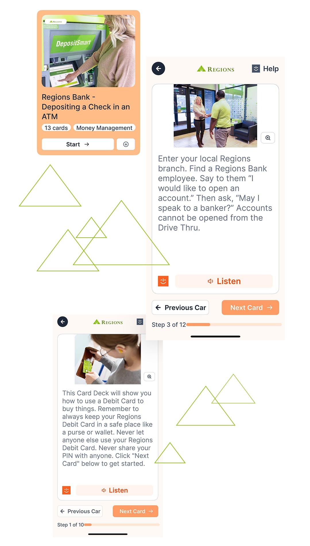A few screenshots of the MagnusCards App.