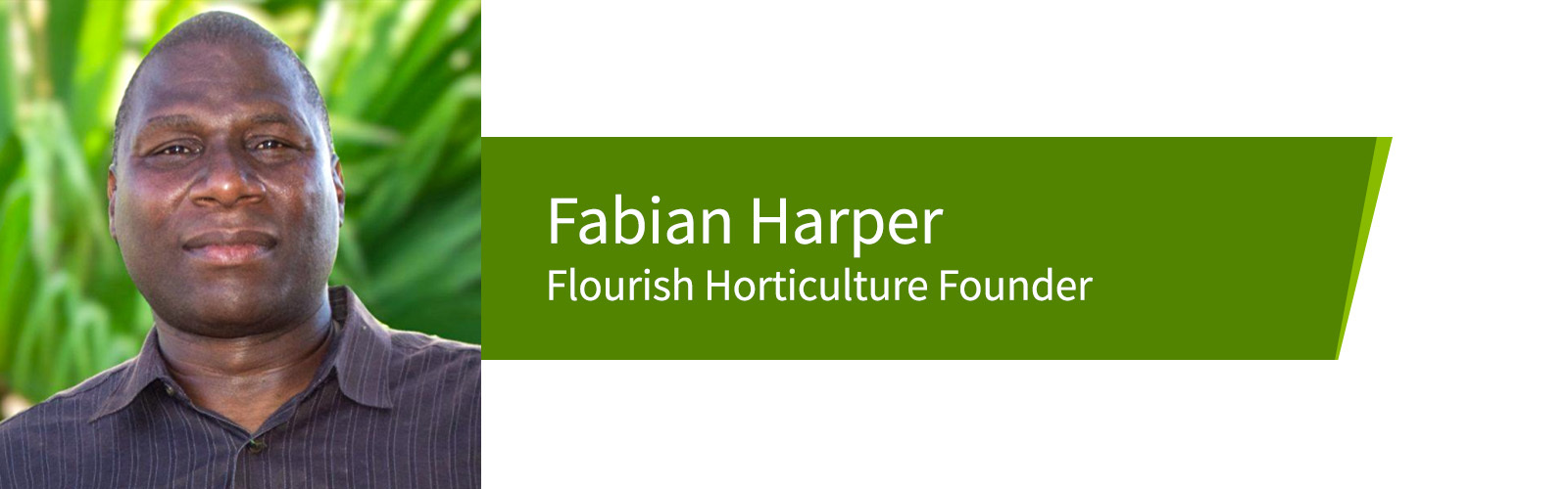 Headshot photo of Fabian Harper.