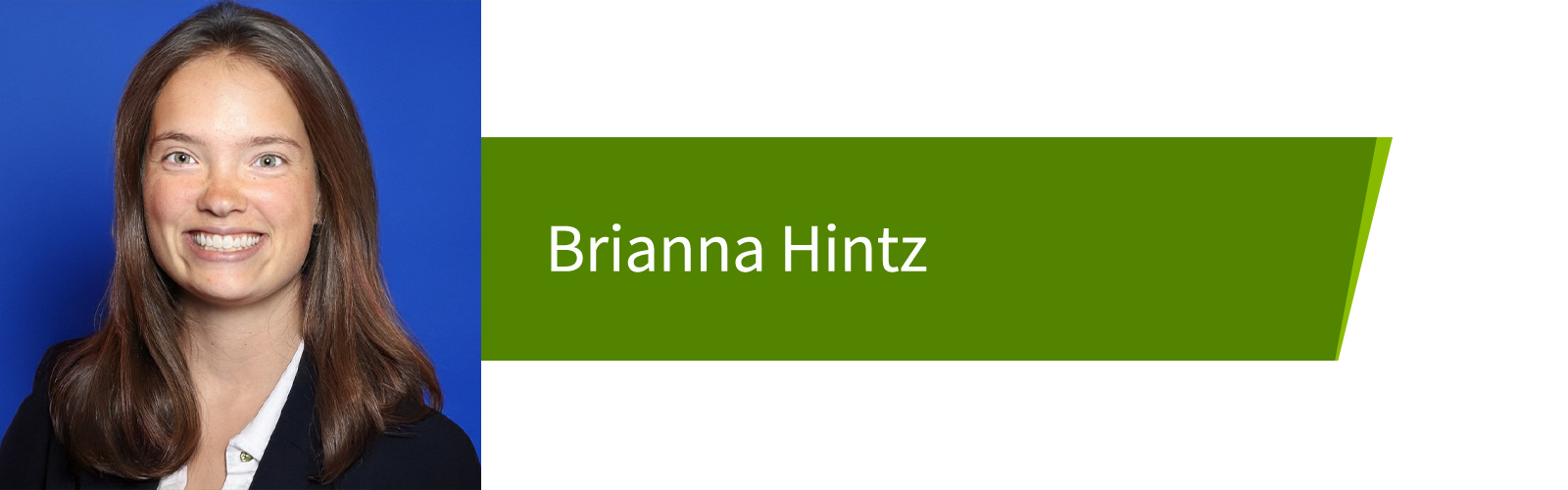 Photo headshot of Brianna Hintz, a first time attendee at the Mentoring Monday event.