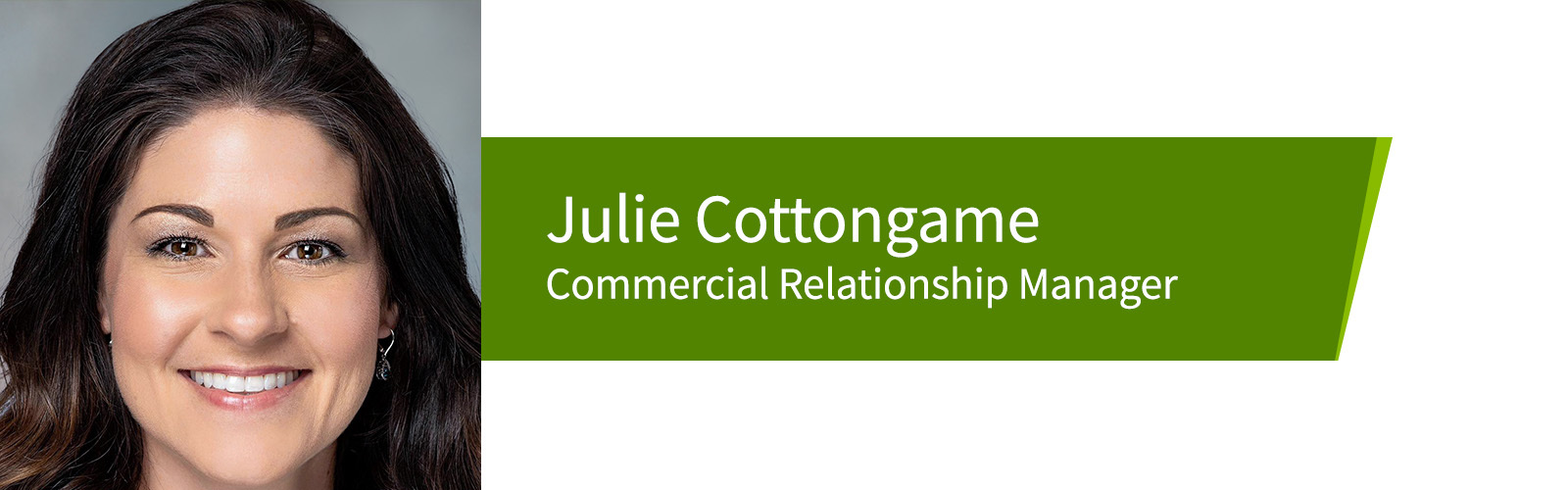 Headshot photo of Julie Cottongame, Regions Commercial Relationship Manager.