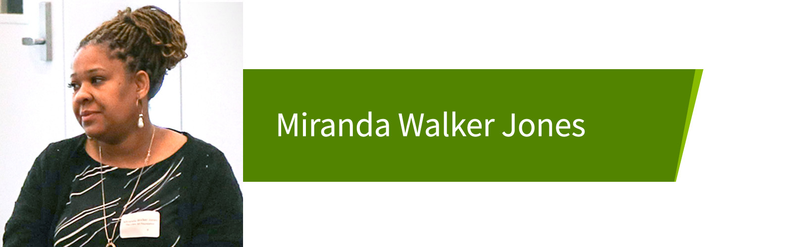 Headshot photo of Miranda Walker Jones, CEO, The Little Bit Foundation.