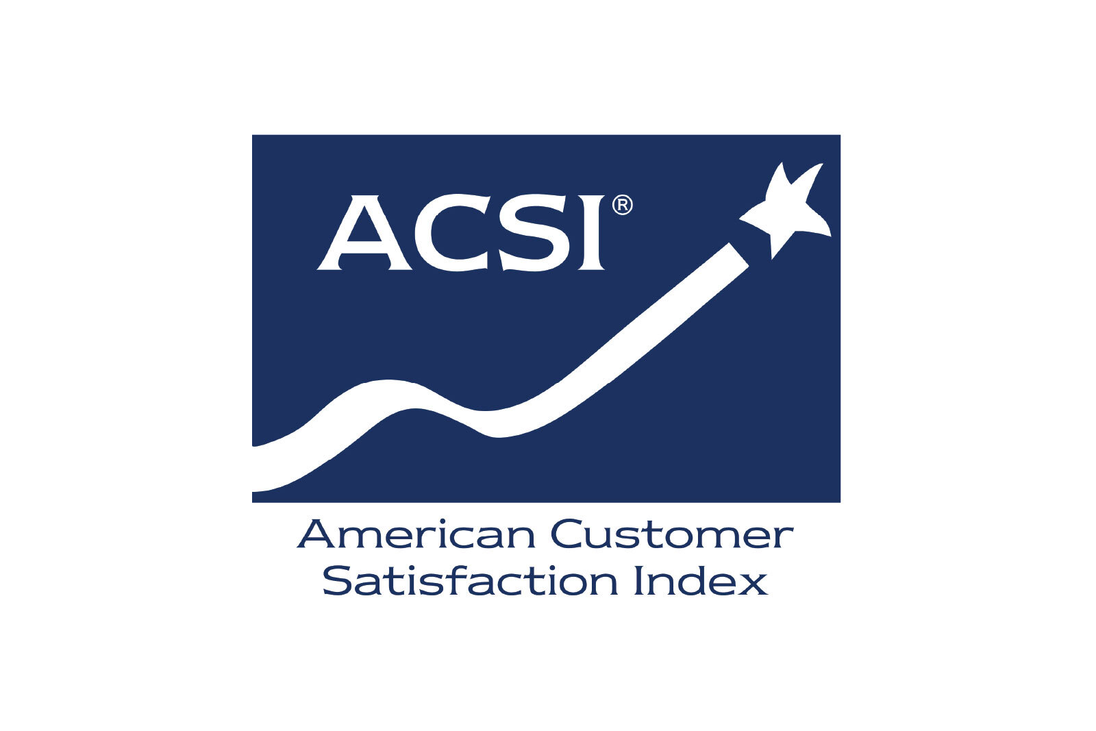 American Customer Satisfaction Index logo.