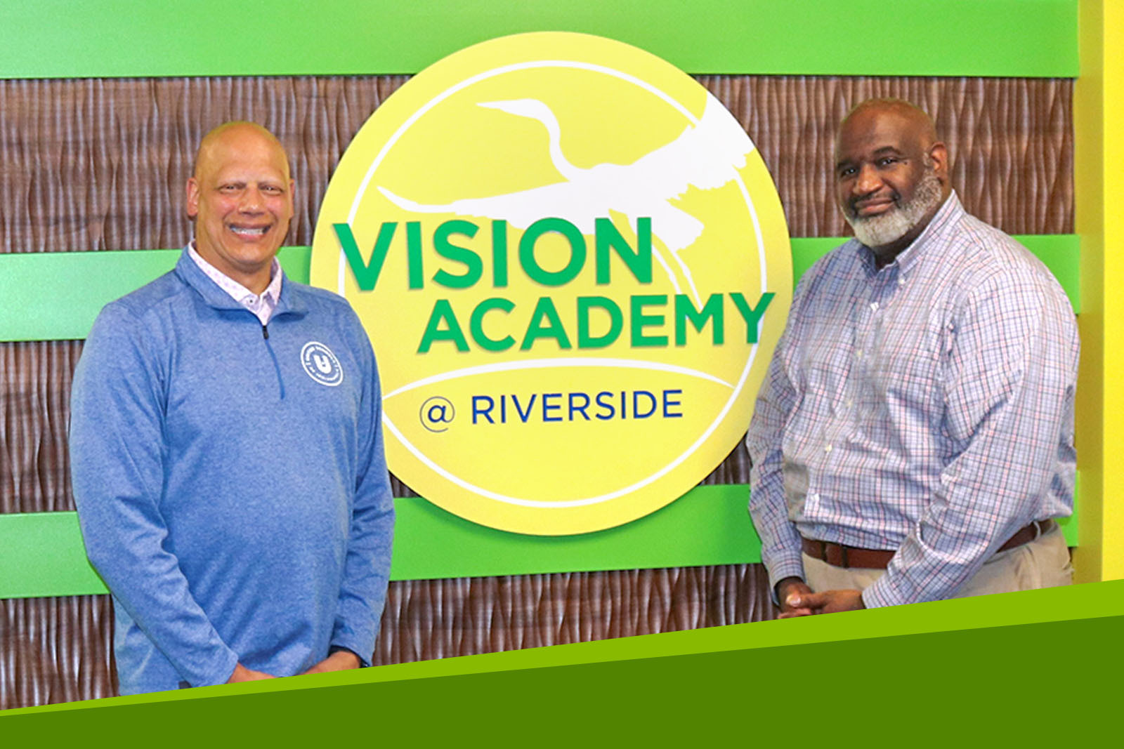 Bill Harris, Regions Commercial Banking relationship manager and Darius Adamson,...