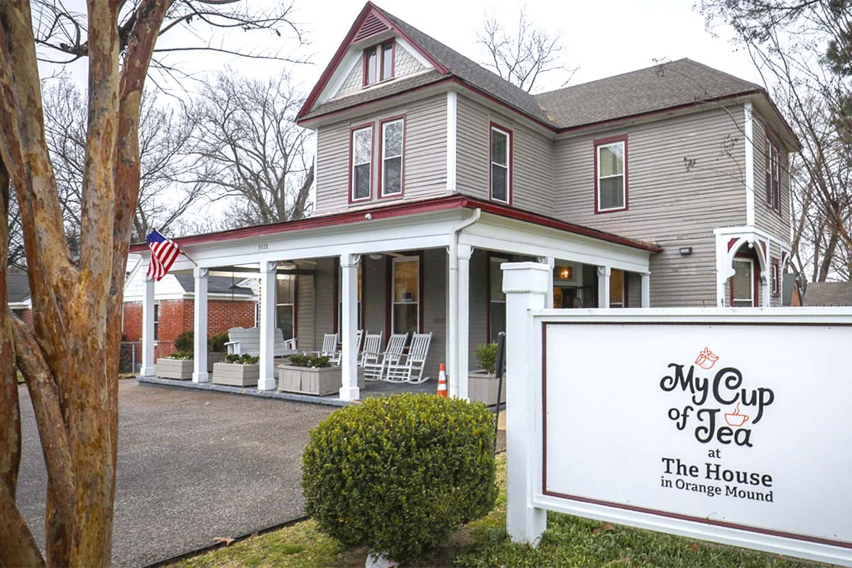 My Cup of Tea sits in the heart of Orange Mound, one of Memphis' most historic neighborhoods.