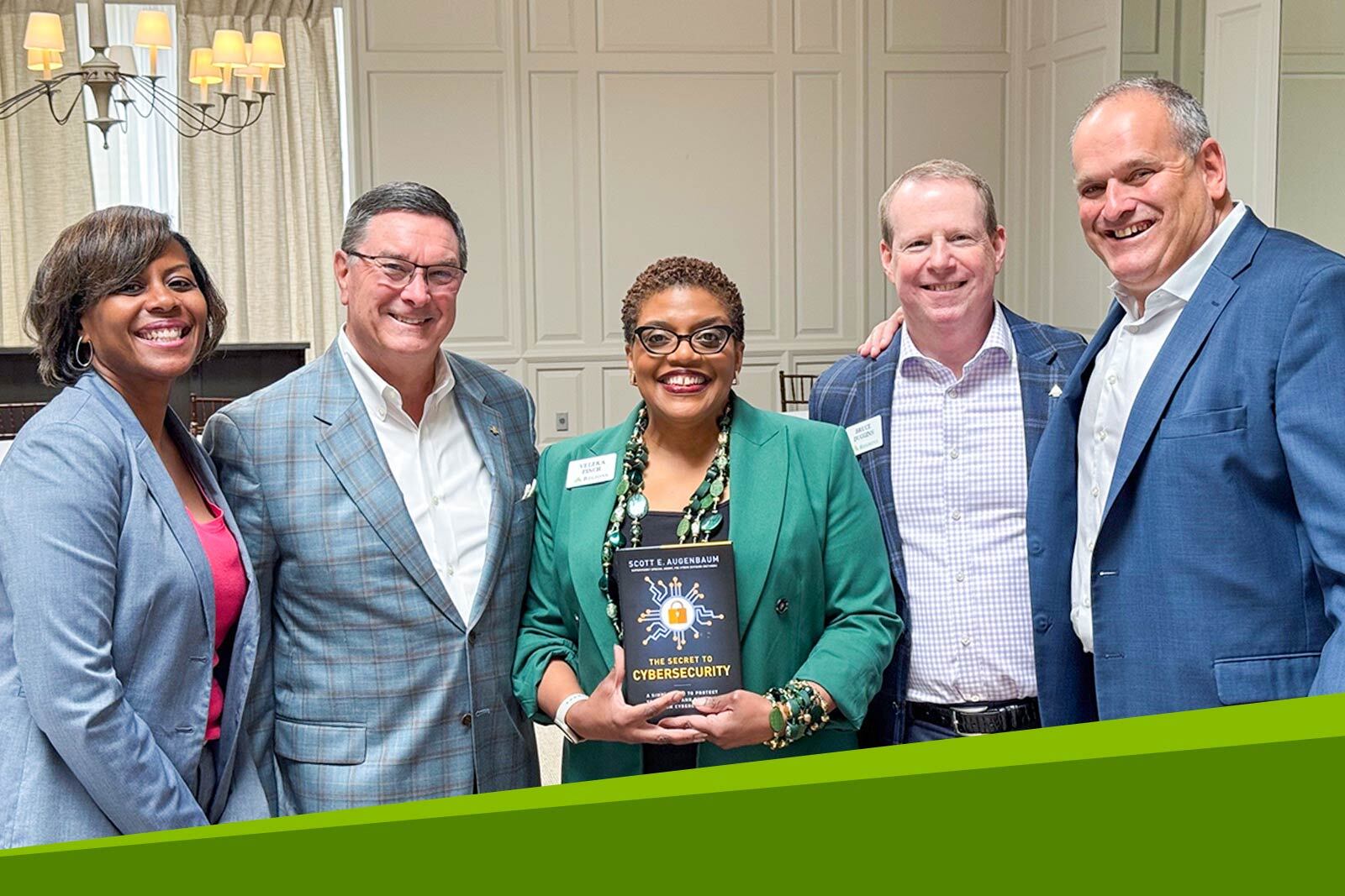 Scott Augenbaum, Jeff Taylor and group of Regions associates at...