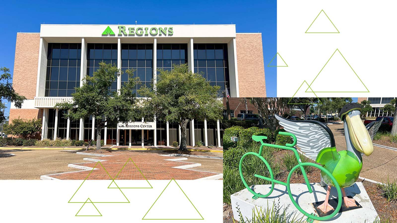 Regions Center in Pensacola.